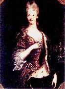 Giovanni da san giovanni Portrait of Elizabeth Farnese oil